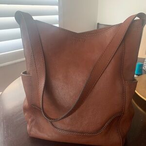 FRYE Side Pocket Shoulder Bag
